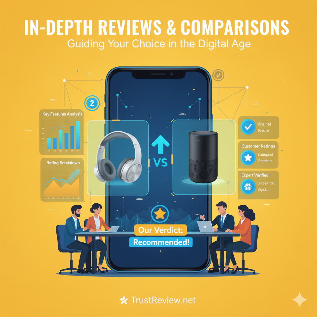 In-depth reviews and comparisons of products.