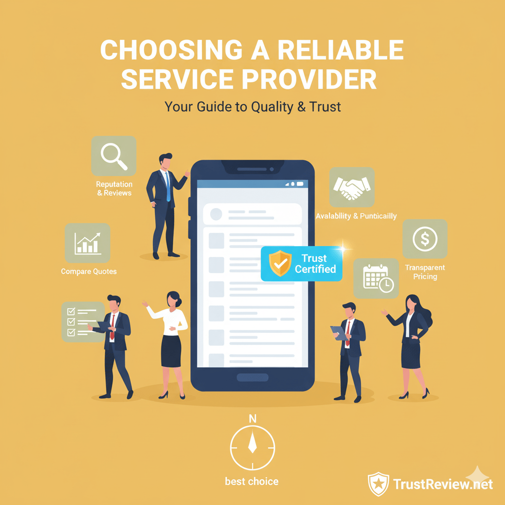 How-to Guide for Selecting Reliable Service Providers: Ensuring Quality and Trust