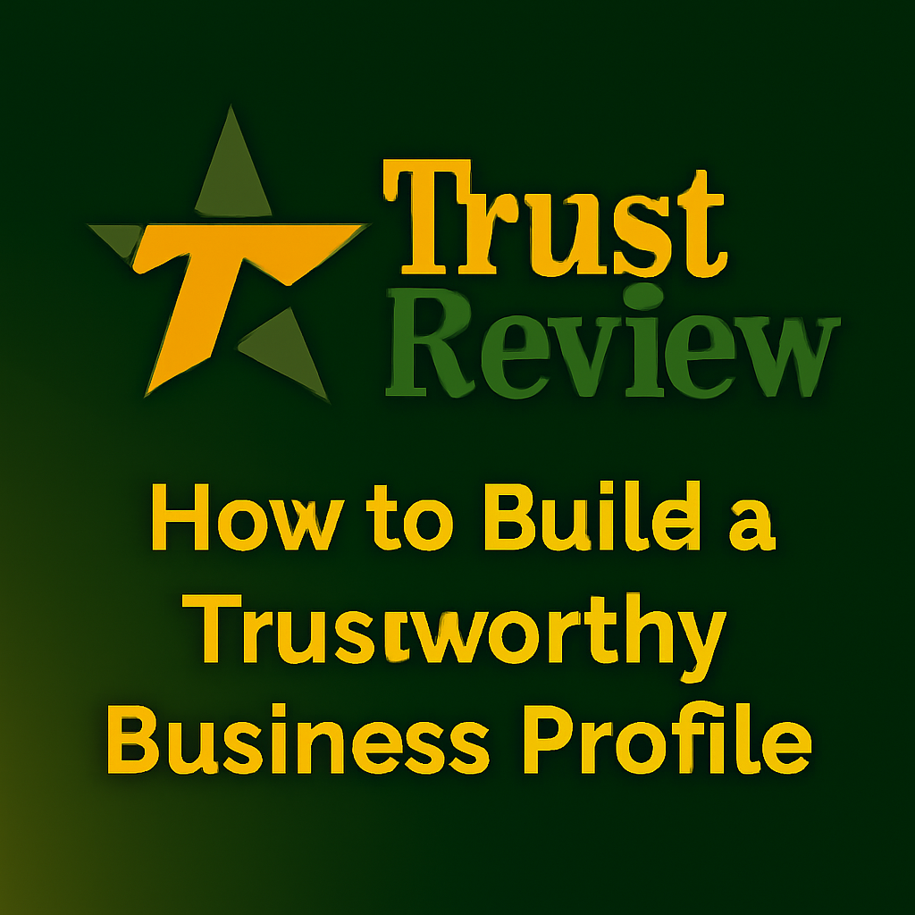 How to Build a Trustworthy Business Profile on TrustReview